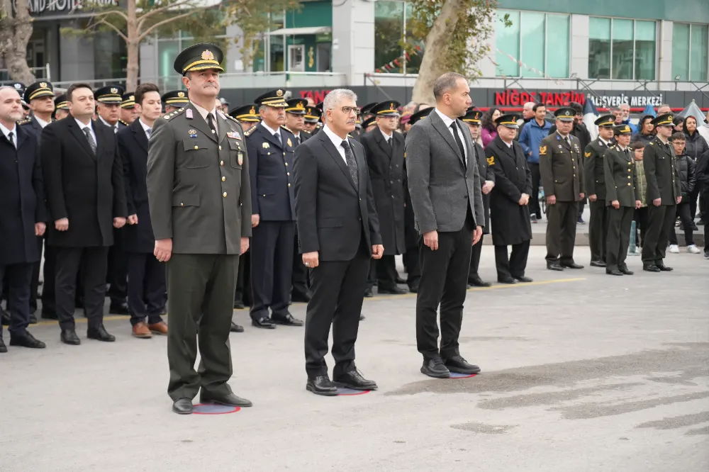 Niğde’de 10 Kasım Atatürk’ü Anma Töreni düzenlendi