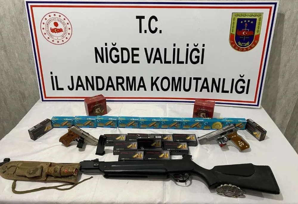 HAVAYA ATEŞ AÇANLAR, JANDARMA EKİPLERİNCE YAKALANDI 