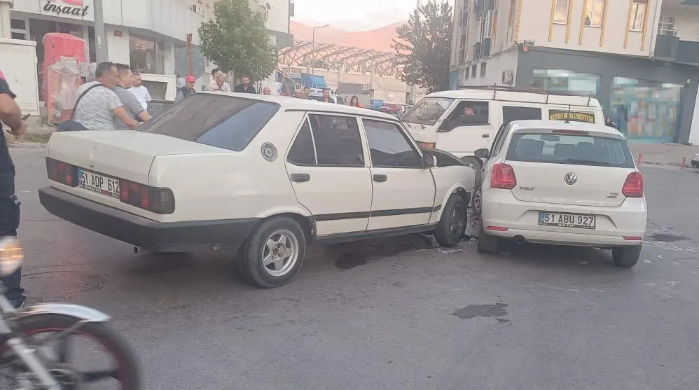 Niğde’de trafik kazası: 1 yaralı