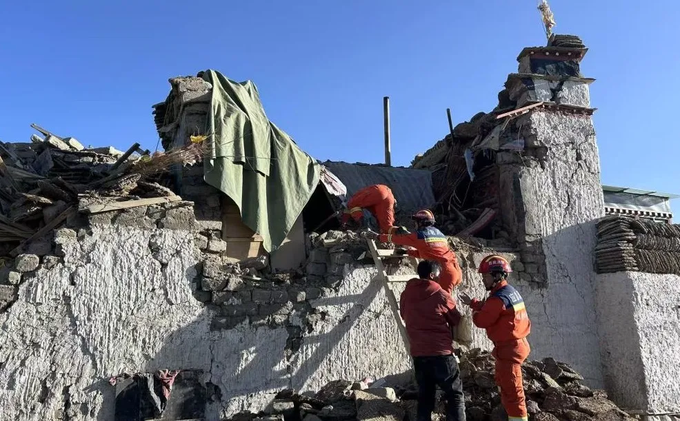 Çin’in Tibet Özerk Bölgesi’nde 6,8 büyüklüğünde deprem 