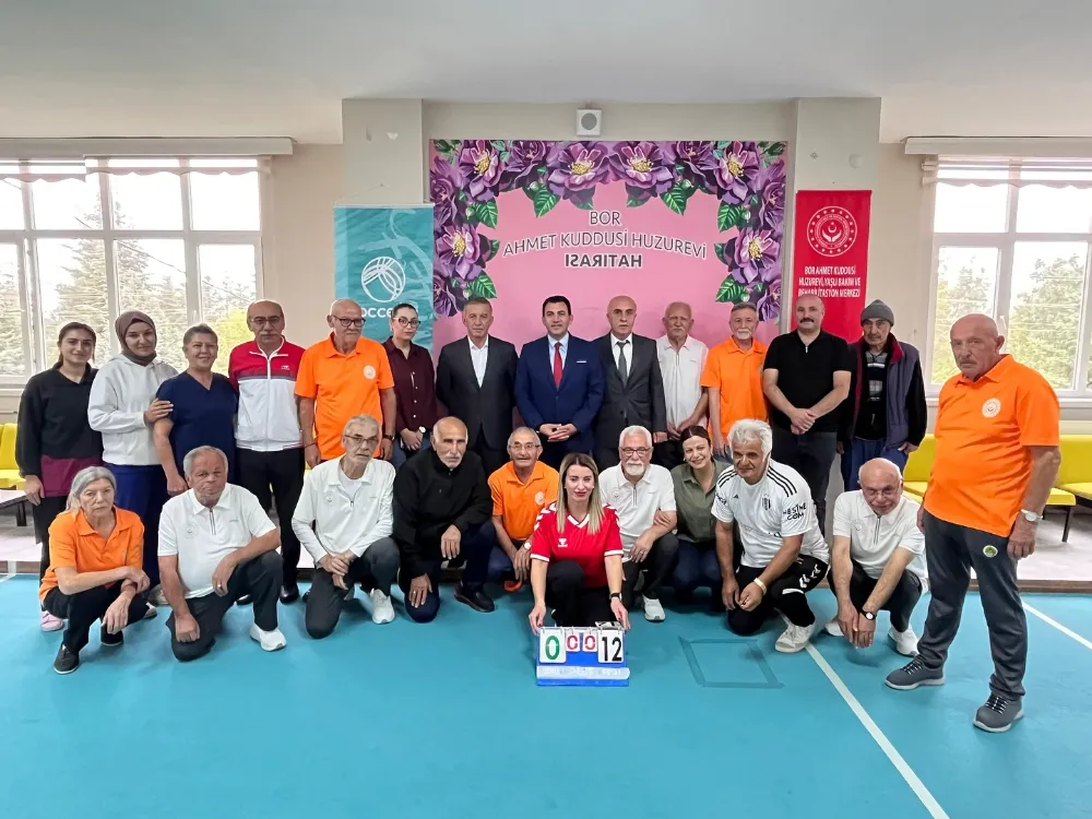 Bor Ahmet Kuddusi Huzurevinda, Bocce Dostluk Maçı Heyecanı 