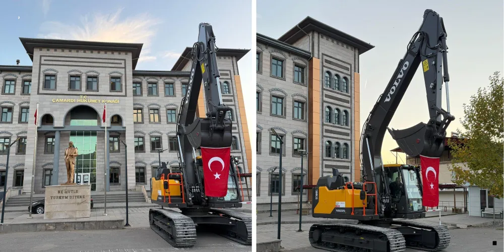 Çamardı Belediyesi Araç Filosunu Güçlendirdi: Yeni İş Makinası Hizmete Girdi