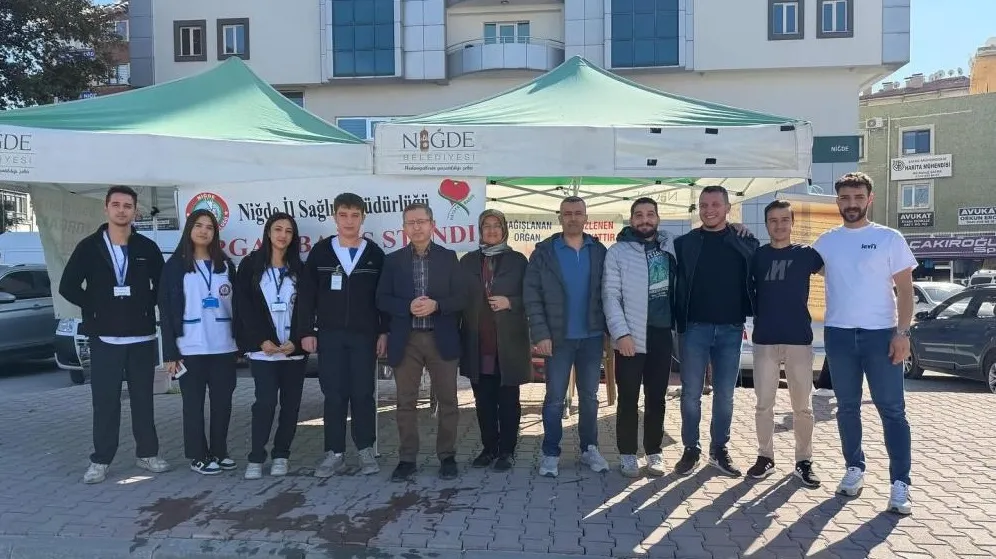 Niğde’de vatandaşlara organ bağışının önemi anlatıldı