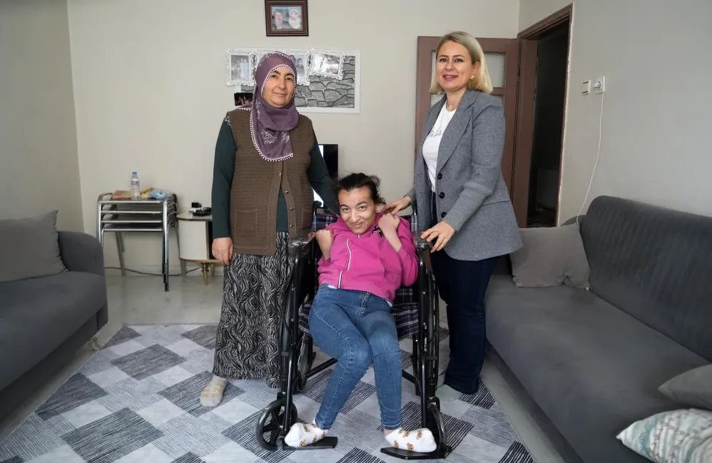 Serebral palsi hastası Tuğba Ateş'in hayali gerçek oldu