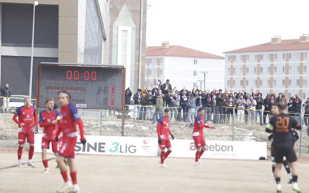 Niğde Belediyespor 1 puana razı oldu 