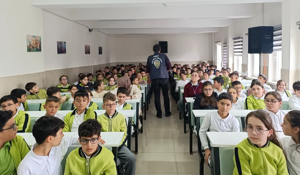 Emniyet güçleri bilinçlerdirme faaliyetlerine devam ediyor 