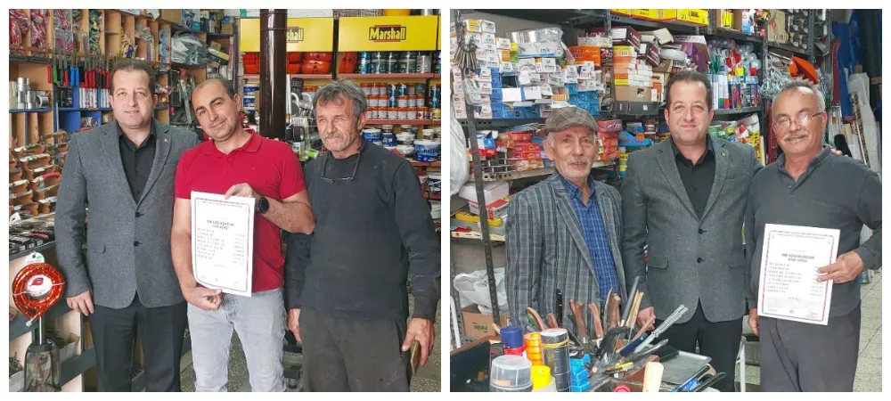 Kurban Bayramı Öncesi Bıçakçı Esnafına Fiyat Tarifesi Desteği