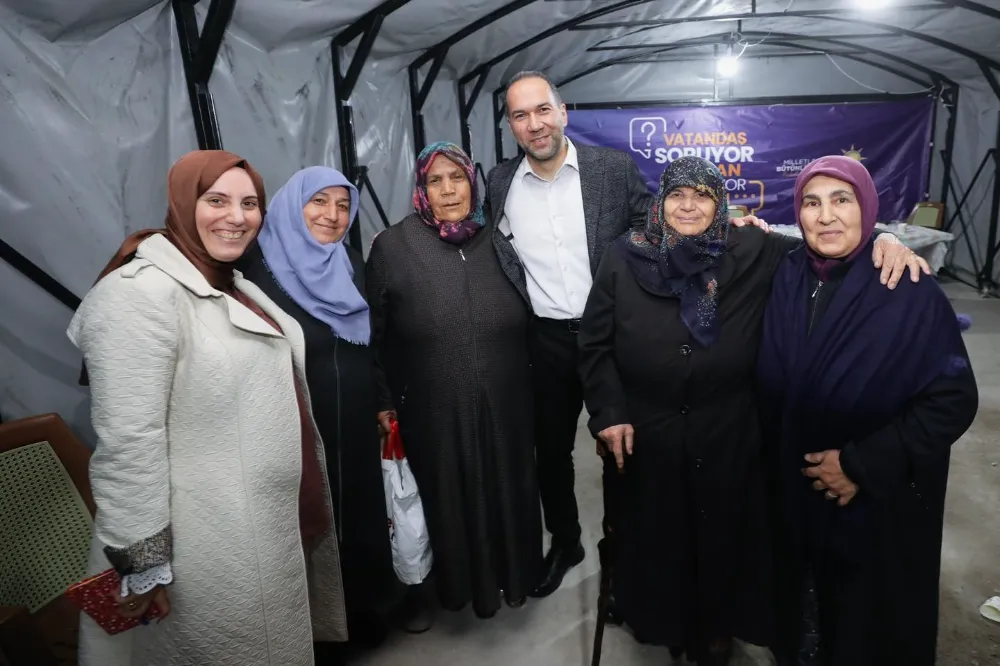 Niğde Belediye Başkanı Özdemir, İnönü Mahallesi Sakinleriyle Bir Araya Geldi