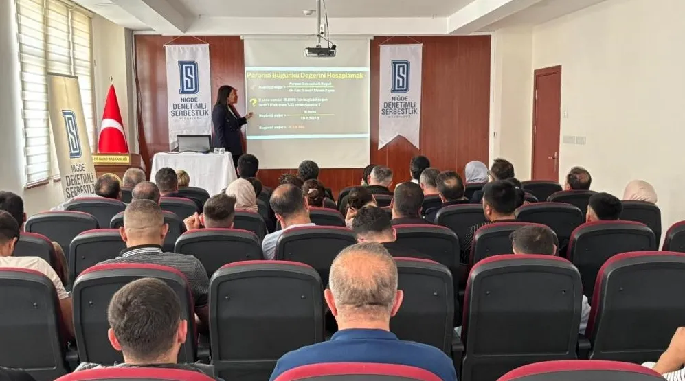 Niğde’de Denetimli Serbestlik yükümlülerine finansal okuryazarlık eğitimi