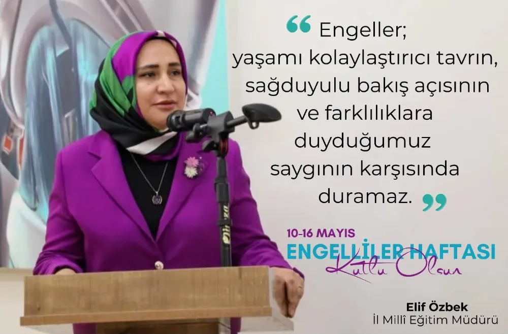Niğde İl Milli Eğitim Müdürü Elif Özbek