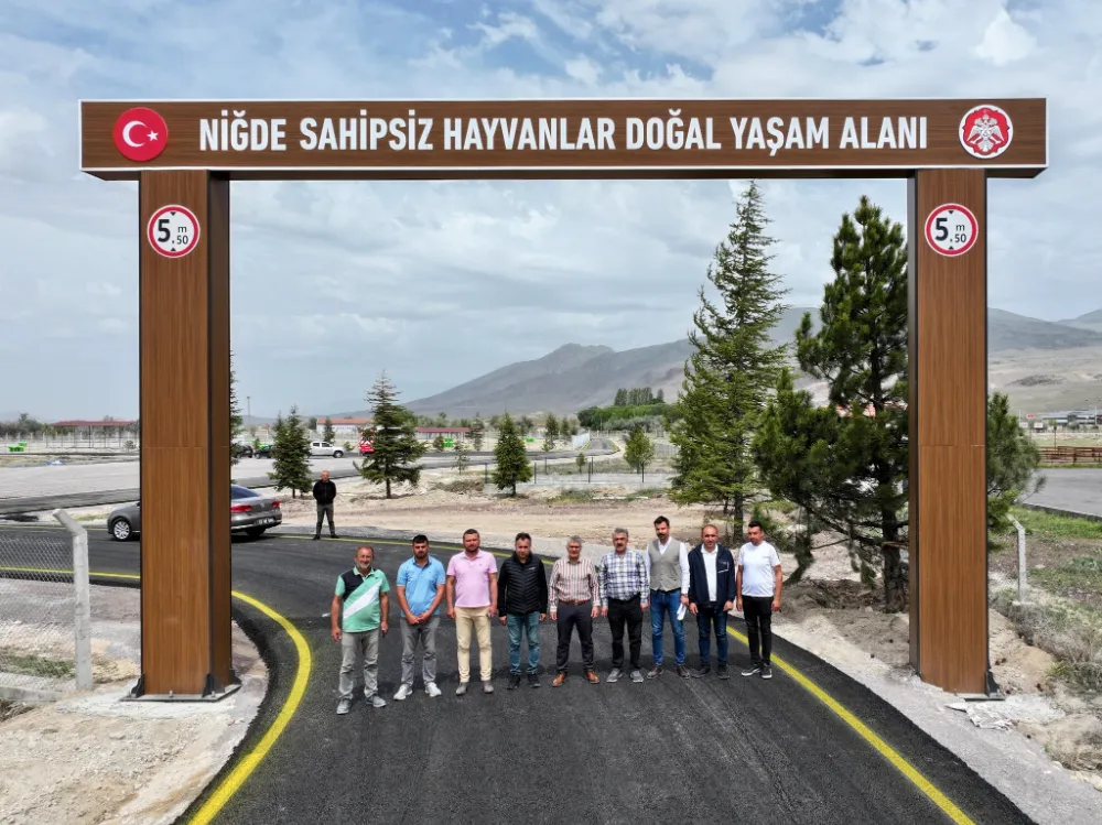 Niğde Valisi Çelik, Sahipsiz Hayvanlar Doğal Yaşam Alanı Çalışmalarını İnceledi