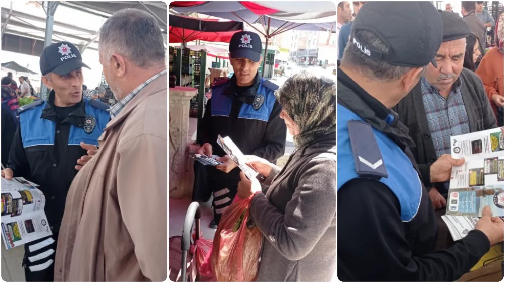 Niğde Emniyet Müdürlüğü, bilgilendirmeye devam ediyor