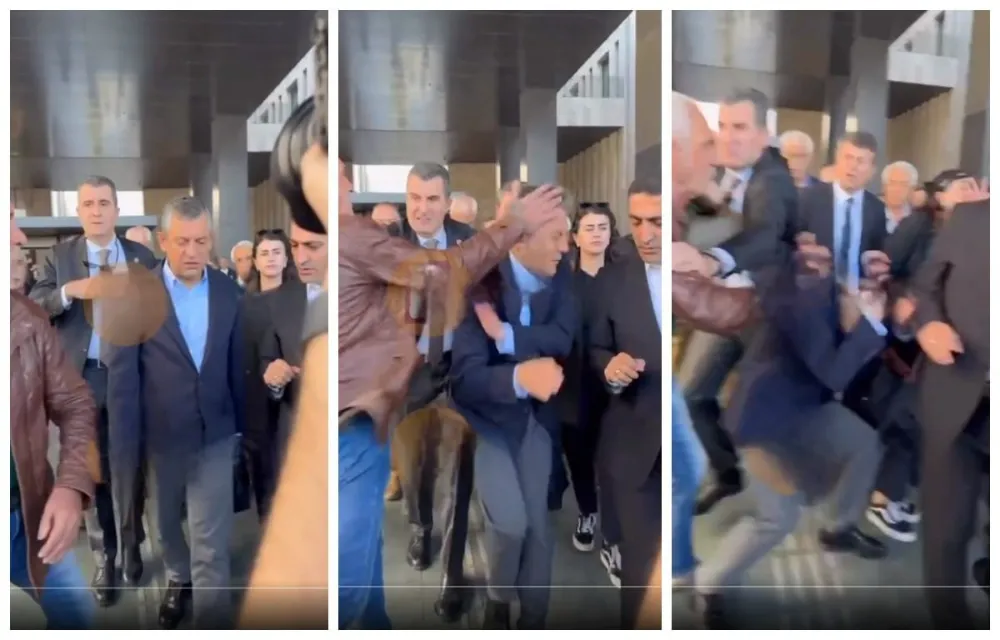 Özgür Özel fiziki saldırıya uğradı