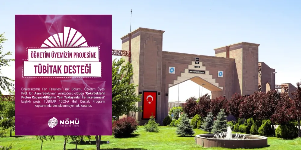 Öğretim Üyesinin Projesine TÜBİTAK Desteği