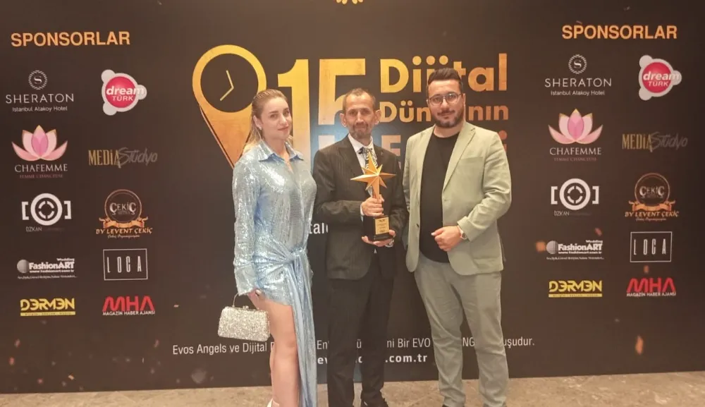 Niğdeli gazeteci Çağlar Tuncer Ödülüyle Tarihe Geçti