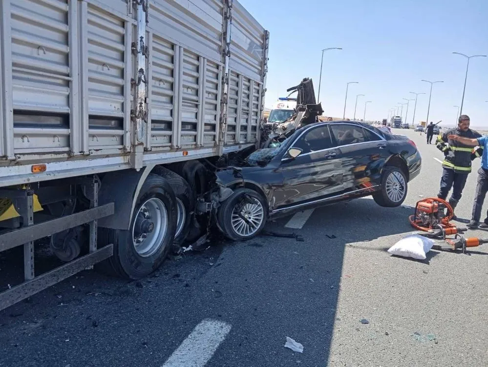 Ankara-Niğde Otoyolunda feci kaza ! 2 ölü ! 