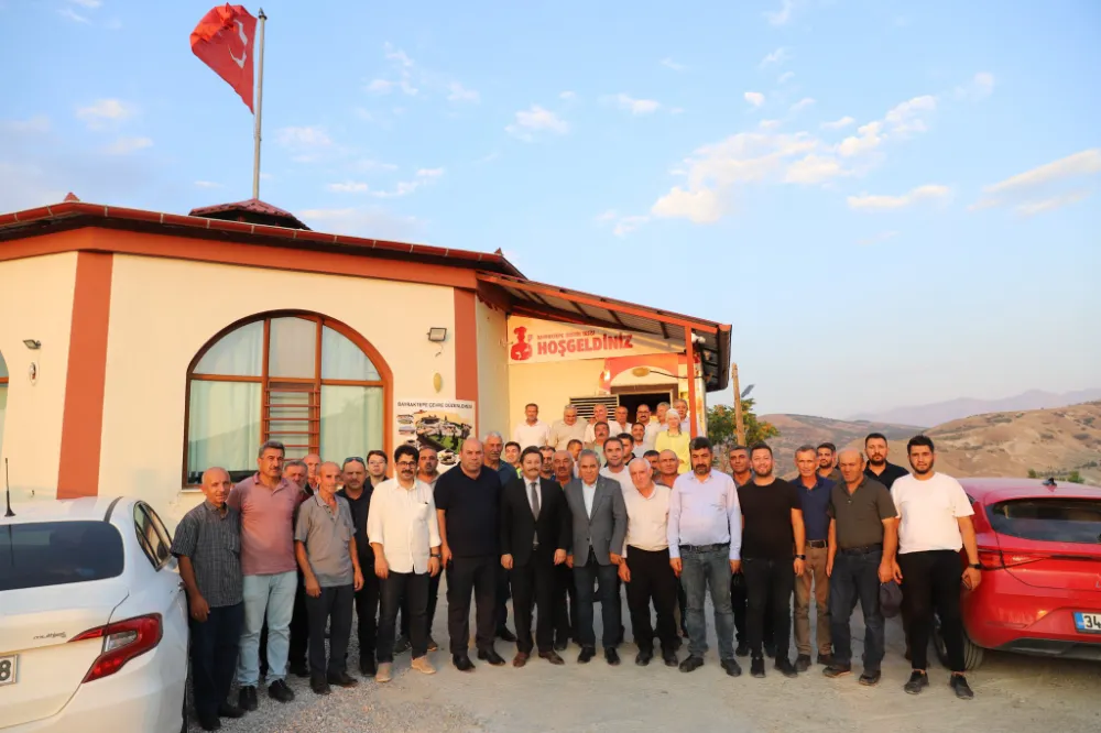 Kaymakam Yunus Köse Muhtarlarla Vedalaştı