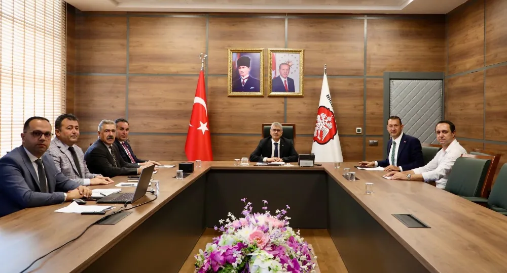 Bor OSB Toplantısı Vali ÇELİK Başkanlığında Gerçekleştirildi