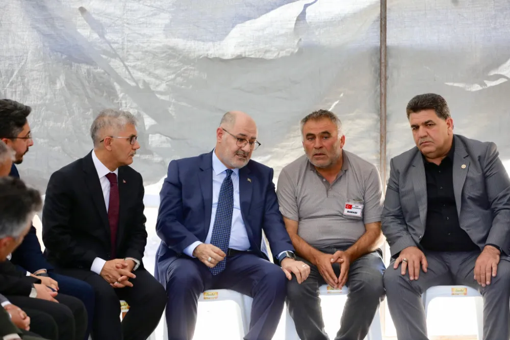 ŞEHİDİMİZİN AİLESİNE TAZİYE ZİYARETİ 