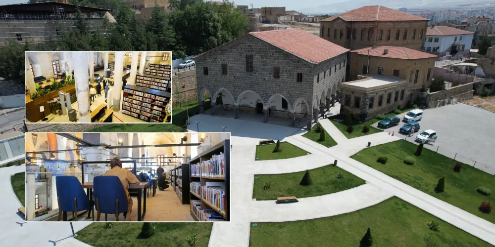 164 yıllık kilise, kütüphane olarak hizmet veriyor