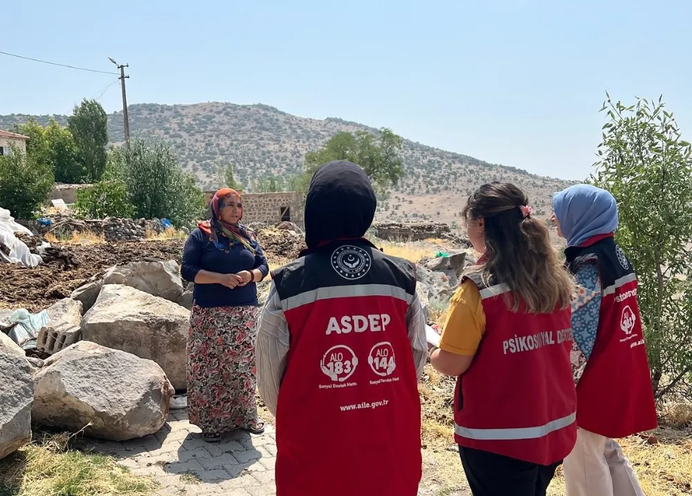 ASDEP Ekipleri, Hizmetleri Vatandaşlara Ulaştırmaya Devam Ediyor