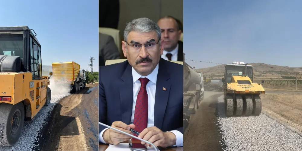Yeniyıldız Köyünde Yol Çalışmaları Başladı