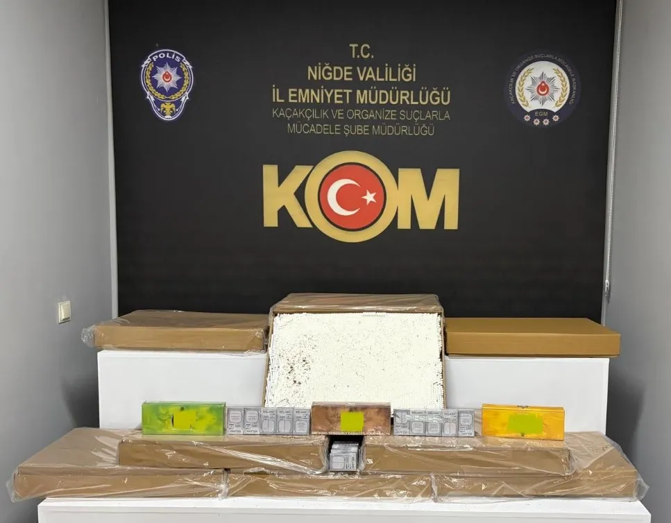NİĞDE’DE KAÇAKÇILIK OPERASYONU: 8 GÖZALTI