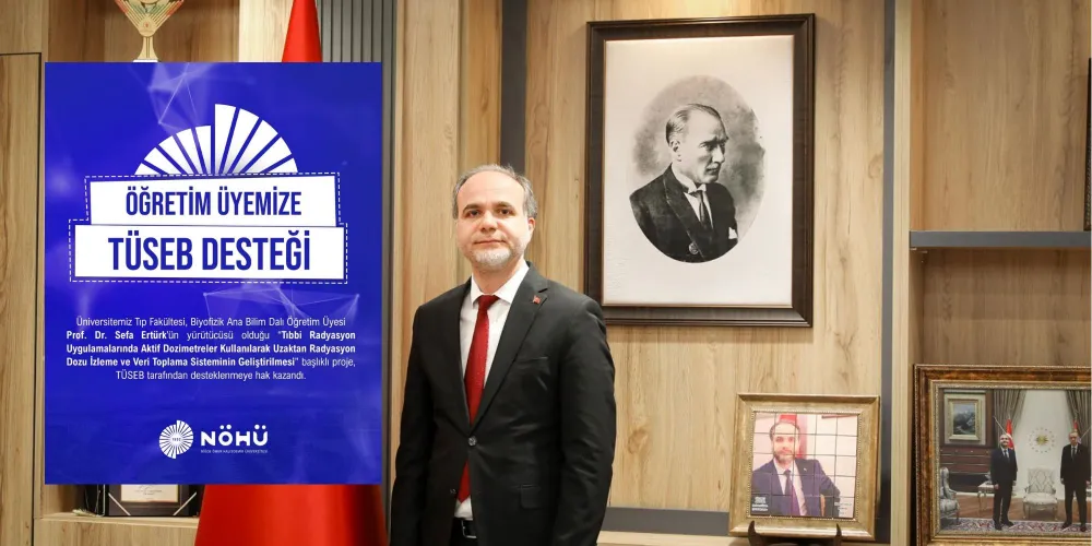 NÖHÜ Öğretim Üyesinin Projesine TÜSEB