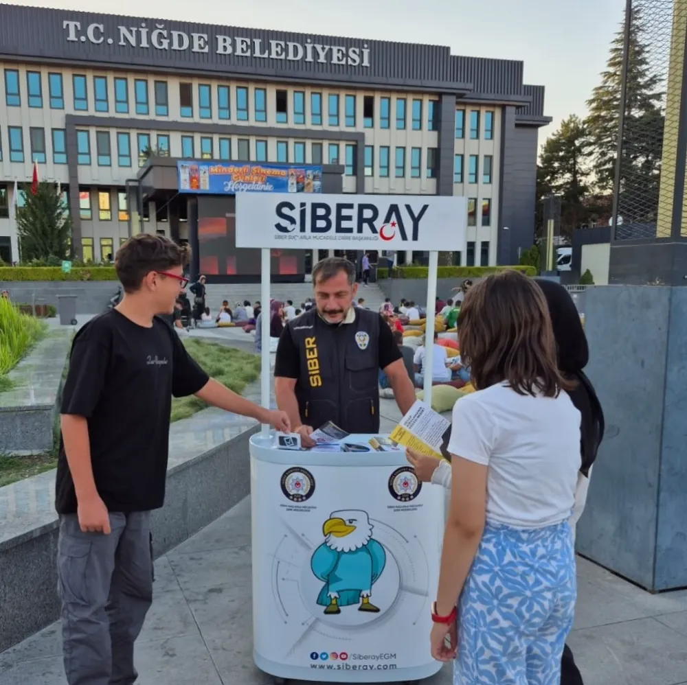 Niğde’de SİBERAY kapsamında bilgilendirme yapıldı