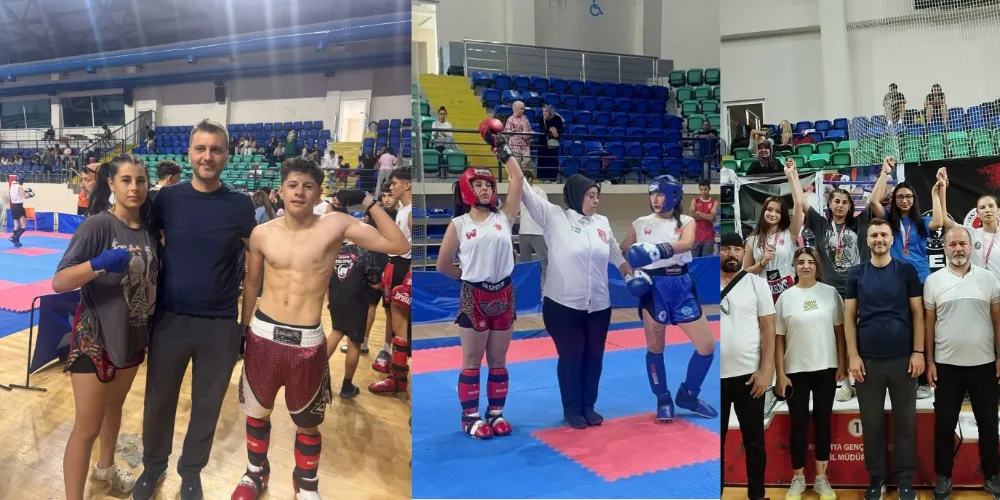 Niğdeli sporculardan Kick Boks Zafer Kupasında büyük başarı