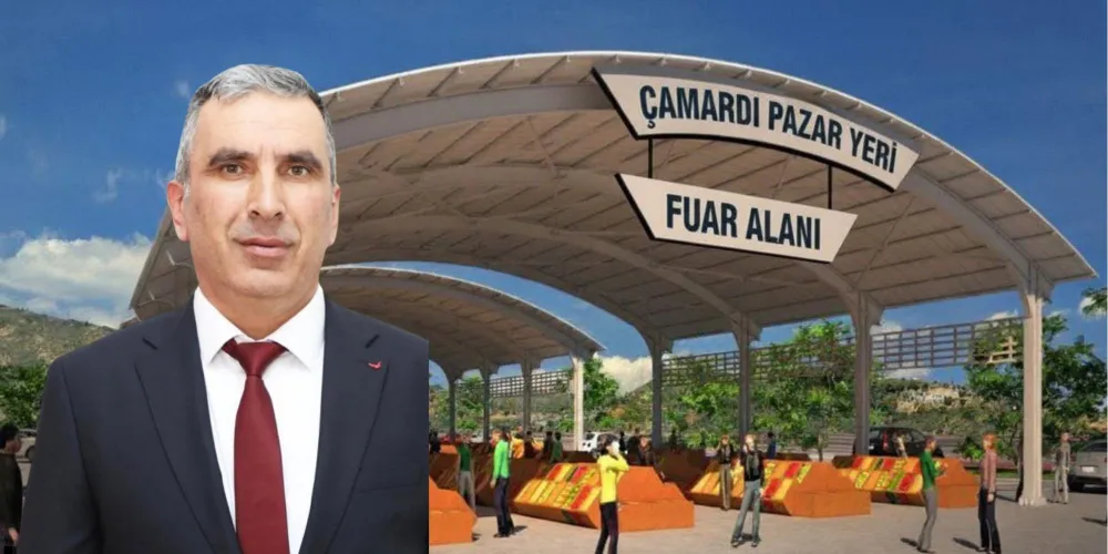 Çamardı, Modern Kapalı Pazar Yeri ve Fuar Alanına Kavuşuyor