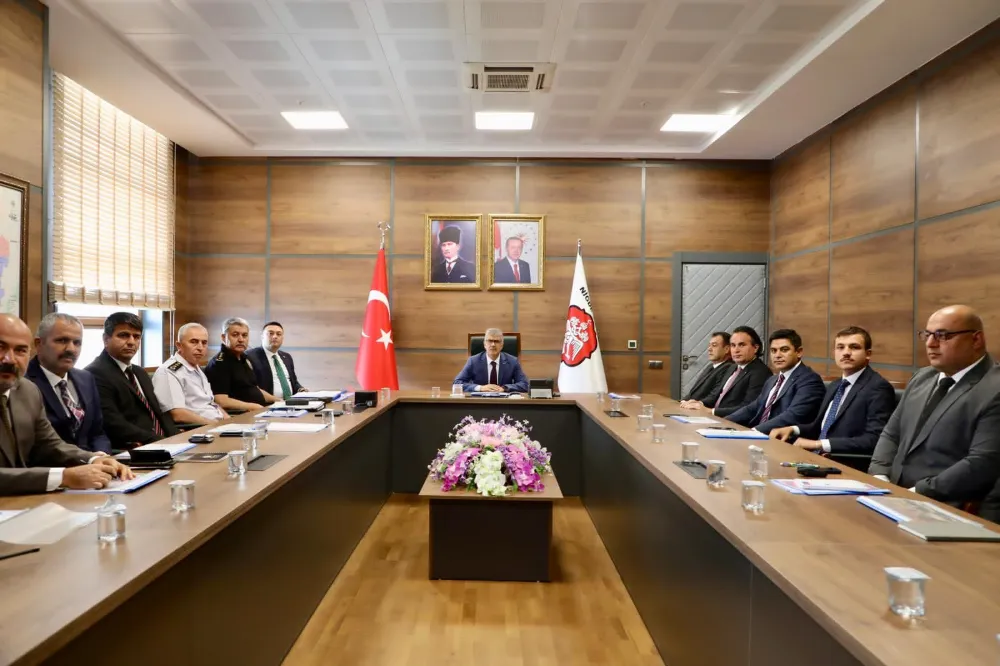 Huzur ve güvenlik toplantıları sürüyor 