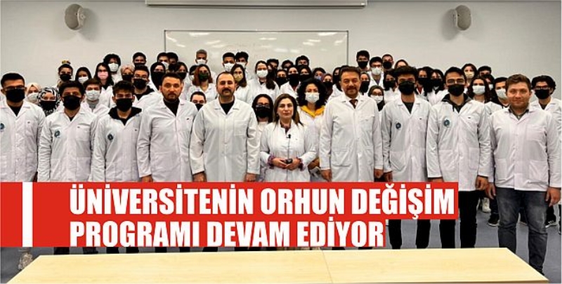 Türk Üniversiteler Birliği Orhun Değişim Programı devam ediyor