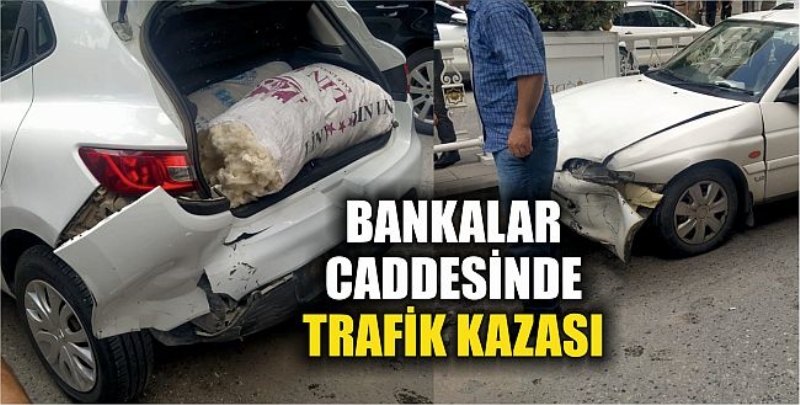 Bankalar Caddesinde Trafik Kazası