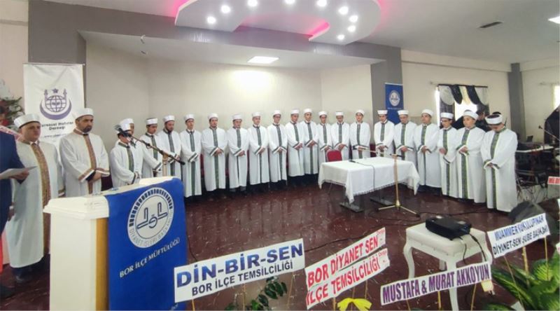 Bor’da hafızlık icazet merasimi yapıldı