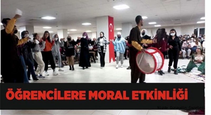 KYK Yurtlarında Öğrencilere Moral Etkinliği Düzenleniyor